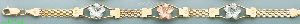 14K Gold Assorted Fancy Bracelet