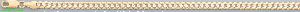 14K Gold Cuban Concave Chain 24" 4.6mm