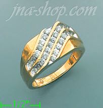 14K Gold 0.5ct Men's Diamond Ring