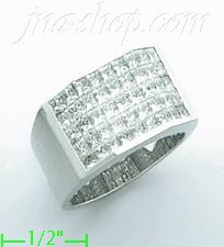 14K Gold 3.3ct Men's Diamond Ring