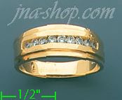 14K Gold 0.4ct Diamond Wedding Set Ring