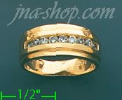 14K Gold 0.35ct Diamond Wedding Set Ring