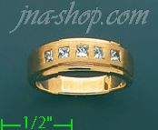 14K Gold 0.45ct Diamond Wedding Set Ring