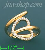 14K Gold 0.18ct Diamond Ring