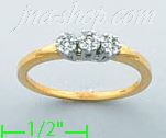 14K Gold 0.2ct Ladies' Diamond Ring