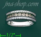 14K Gold Diamond 0.8ct Colored Stone Ring