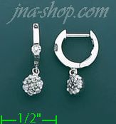 14K Gold 0.32ct Diamond Earrings