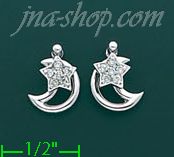 14K Gold 0.16ct Diamond Earrings