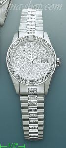 18K Gold 2.15ct Diamond Watch