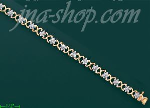14K Gold 0.5ct Diamond Bracelet