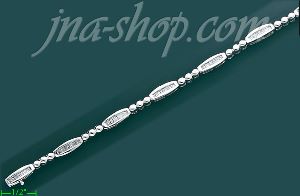 14K Gold 1ct Diamond Bracelet