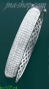 14K Gold ct Diamond Bangle