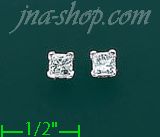 14K Gold 1ct Diamond Stud Earrings