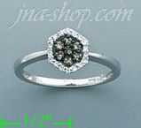 14K Gold 0.25ct Diamond Half Set Ring