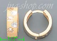 14K Gold Mini Hoop & Hinged Earrings