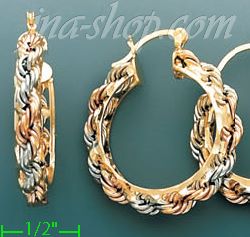 14K Gold Assorted Earrings