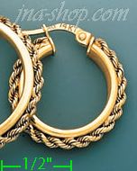 14K Gold Assorted Earrings