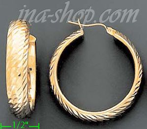 14K Gold Assorted Earrings