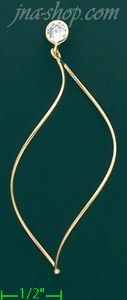 14K Gold Fancy Hoop & Dangling Earrings