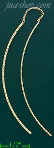 14K Gold Threader Earrings