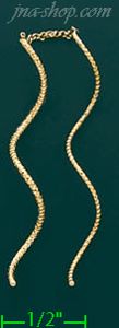 14K Gold Threader Earrings