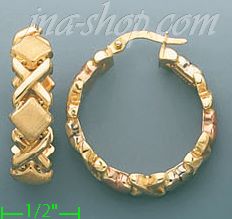 14K Gold Assorted Earrings