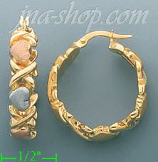 14K Gold Assorted Earrings