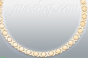 14K Gold Stampato Necklace 17"