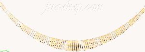 14K Gold Cleopatra Necklace 17"