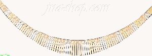 14K Gold Cleopatra Necklace 17"