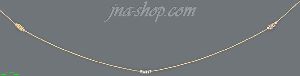 14K Gold Fancy Designs Necklace 18"