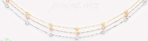 14K Gold Fancy Necklace 17"