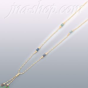 14K Gold Fancy Necklace 17"