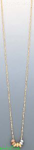 14K Gold Light Fancy Necklace 17"