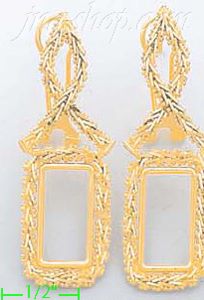 14K Gold Bola Collection Earrings