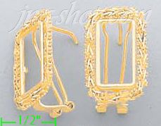 14K Gold Bola Collection Earrings