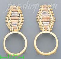 14K Gold Bola Collection Earrings