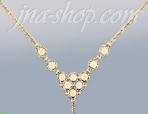 14K Gold Bola Collection Necklace 17"