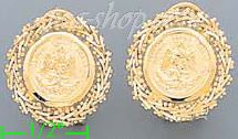 14K Gold Bola Collection Earrings