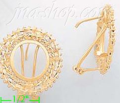 14K Gold Bola Collection Earrings