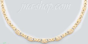 14K Gold Panther Collection Necklace 17"