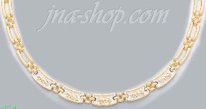 14K Gold Panther Collection Necklace 17"