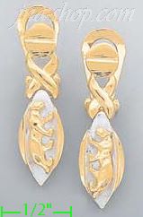 14K Gold Panther Collection Earrings