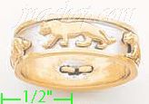 14K Gold Panther Collection Ring