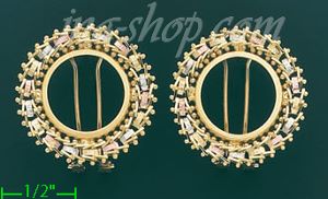 14K Gold Bola Collection Earrings