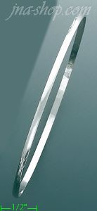 14K Gold Solid Bangle