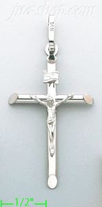 14K Gold Crucifix Fancy Cross Charm Pendant