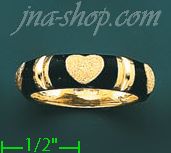 14K Gold Fancy Enamel Ring