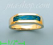 14K Gold Assorted Stone Ring