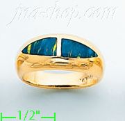 14K Gold Assorted Stone Ring